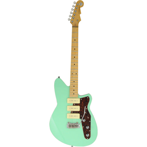 Reverend Jetstream 390 Electric Guitar W/ Wilkinson Tremolo, Oceanside Green