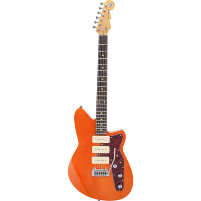 Reverend Jetstream 390 Electric Guitar W/ Wilkinson Tremolo, Rock Orange