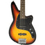 Reverend Justice Electric Bass - 3-Tone Burst