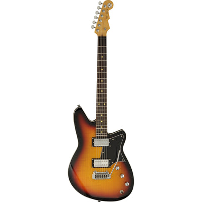 Reverend Kingbolt RA Flamed Maple With Wilkinson Tremolo - 3-Tone Burst