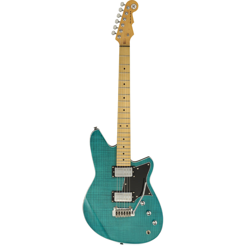 Reverend Kingbolt RA Flamed Maple With Wilkinson Tremolo - Gloss Turquoise