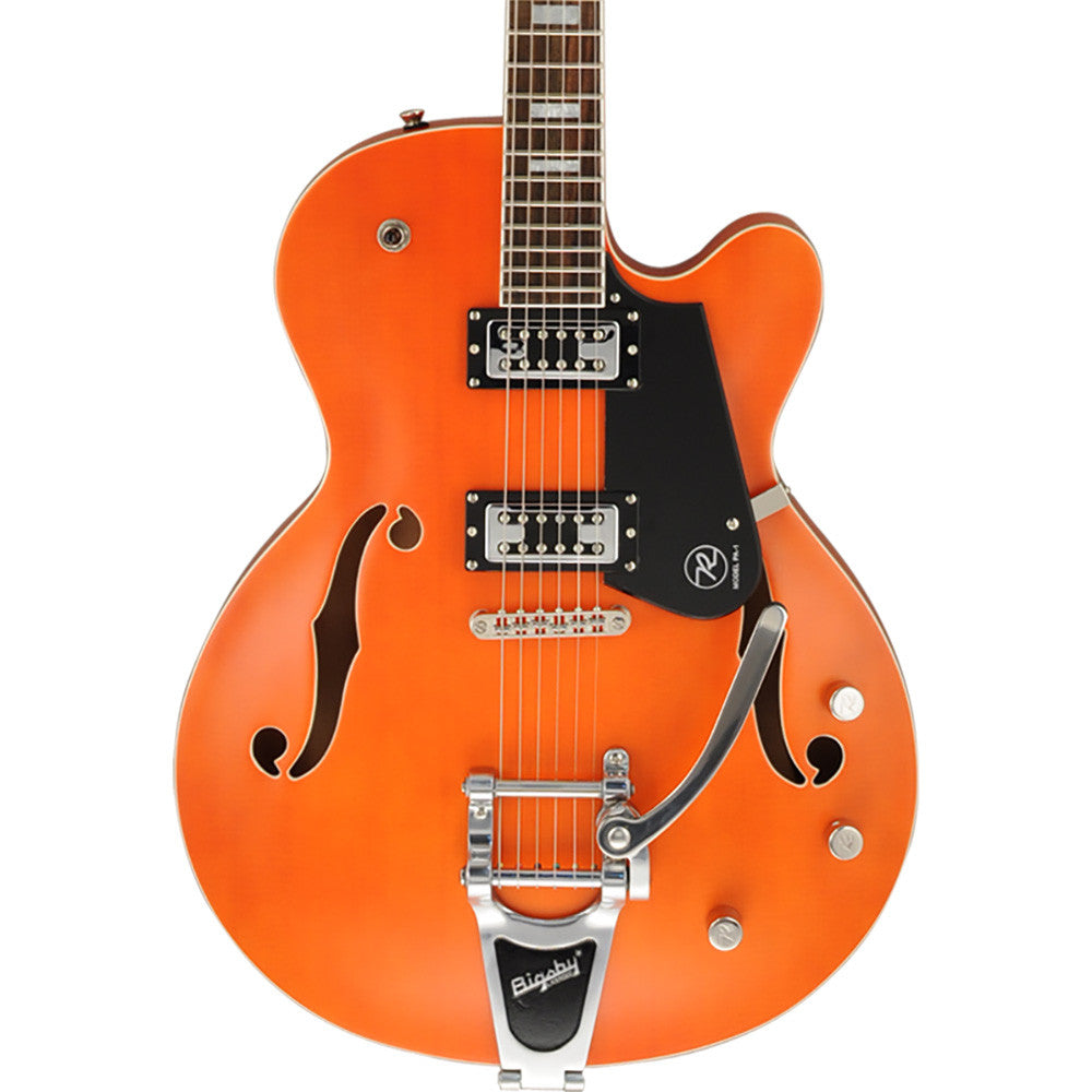 Reverend Pete Anderson Signature With Revtrons - Satin Rock Orange