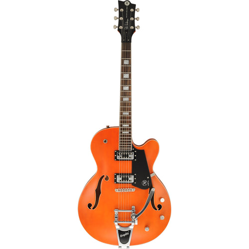 Reverend Pete Anderson Signature With Revtrons - Satin Rock Orange
