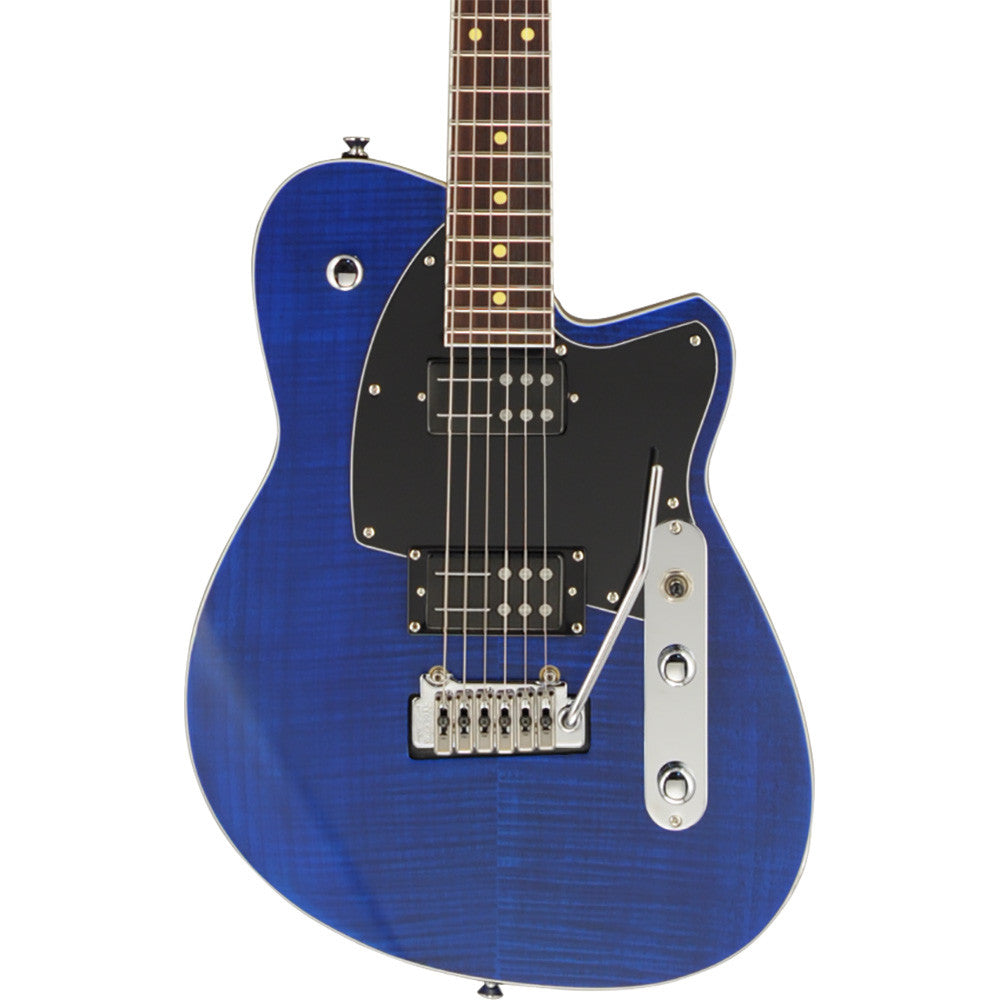 Reverend Reeves Gabrels Signature - Satin Blue Flame Maple