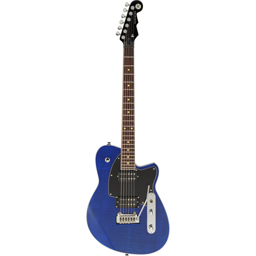 Reverend Reeves Gabrels Signature - Satin Blue Flame Maple
