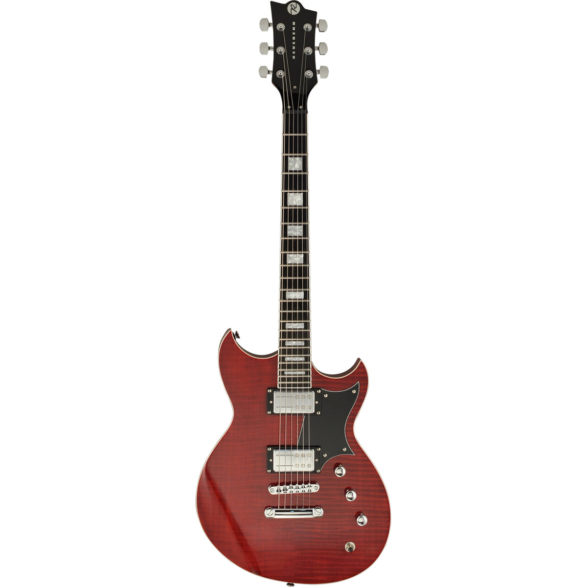 Reverend Sensei RA Flame Maple - Wine Red