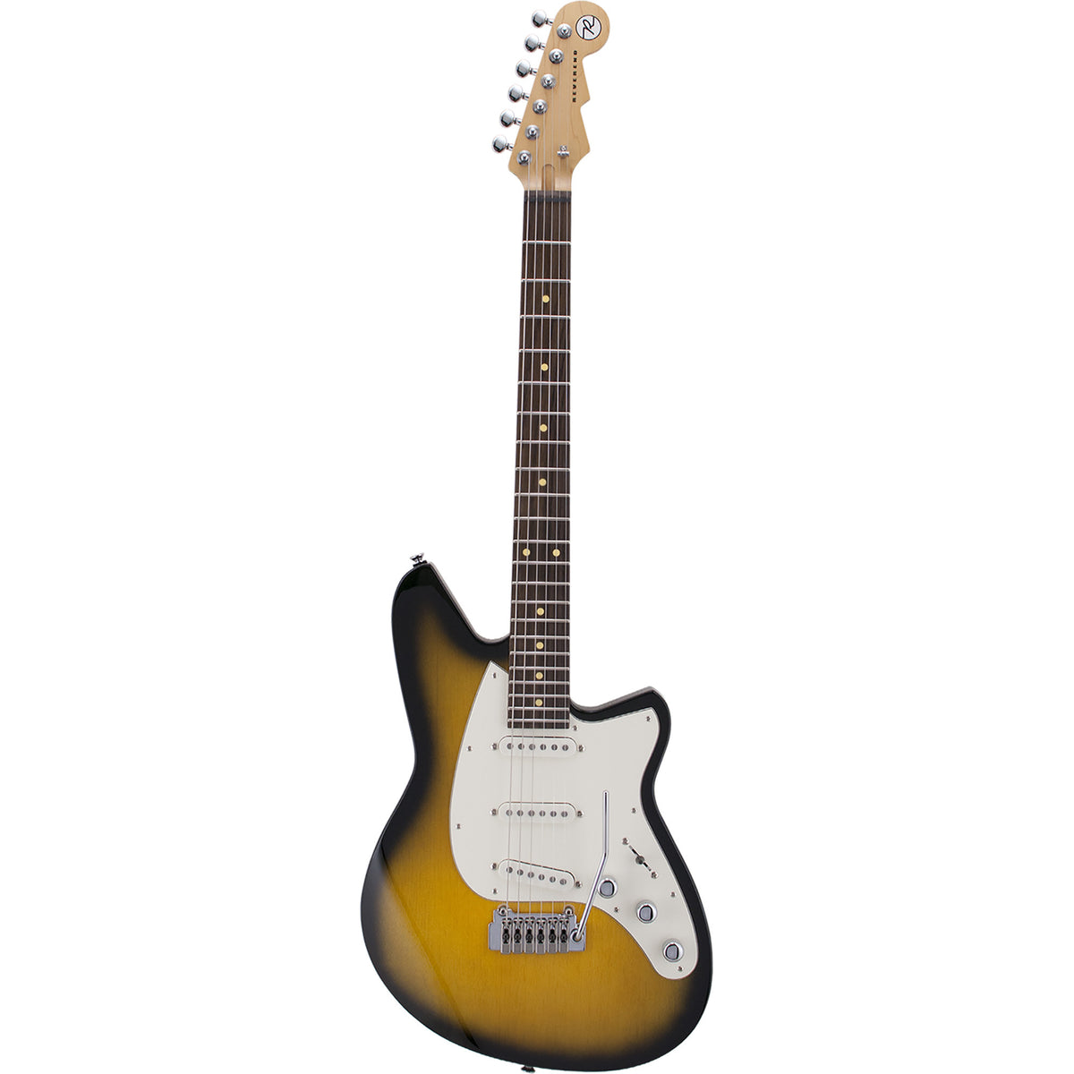 Reverend Six Gun Electric Guitar With Wilkinson Tremolo - Tobacco Burst