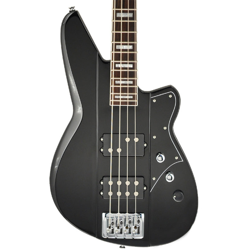 Reverend Thundergun Electric Bass - Midnight Black