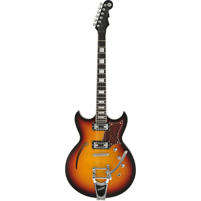 Reverend Tricky Gomez RT Electric Guitar - Satin 3-Tone Burst