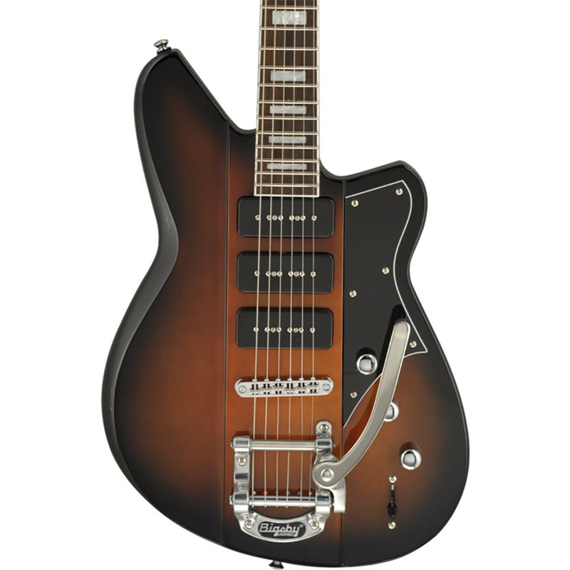 Reverend Warhawk 390 Electric Guitar - Coffee Burst