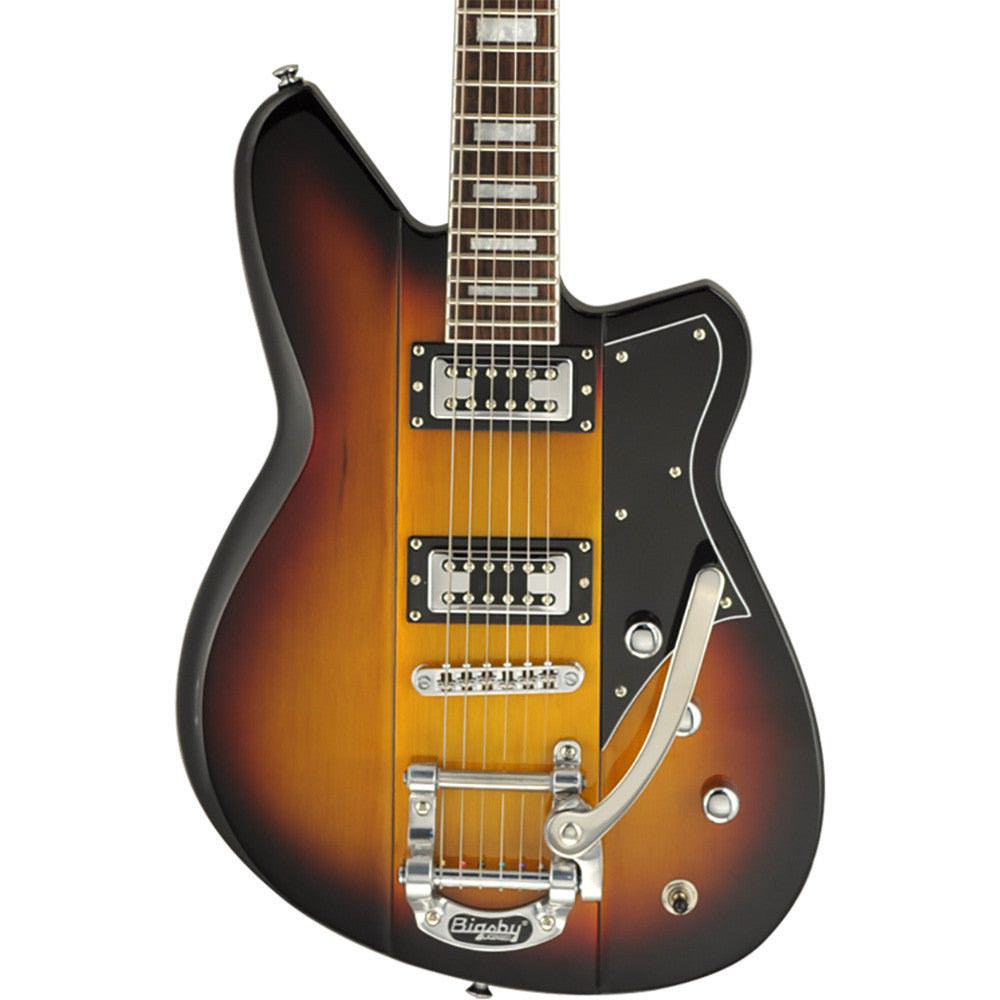 Reverend Warhawk RT Electric Guitar - 3-Tone Burst