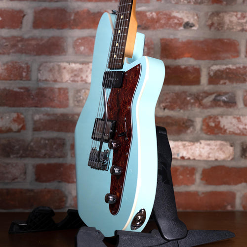 Reverend 2015 Double Agent W Chronic Blue With Soft Case - Used