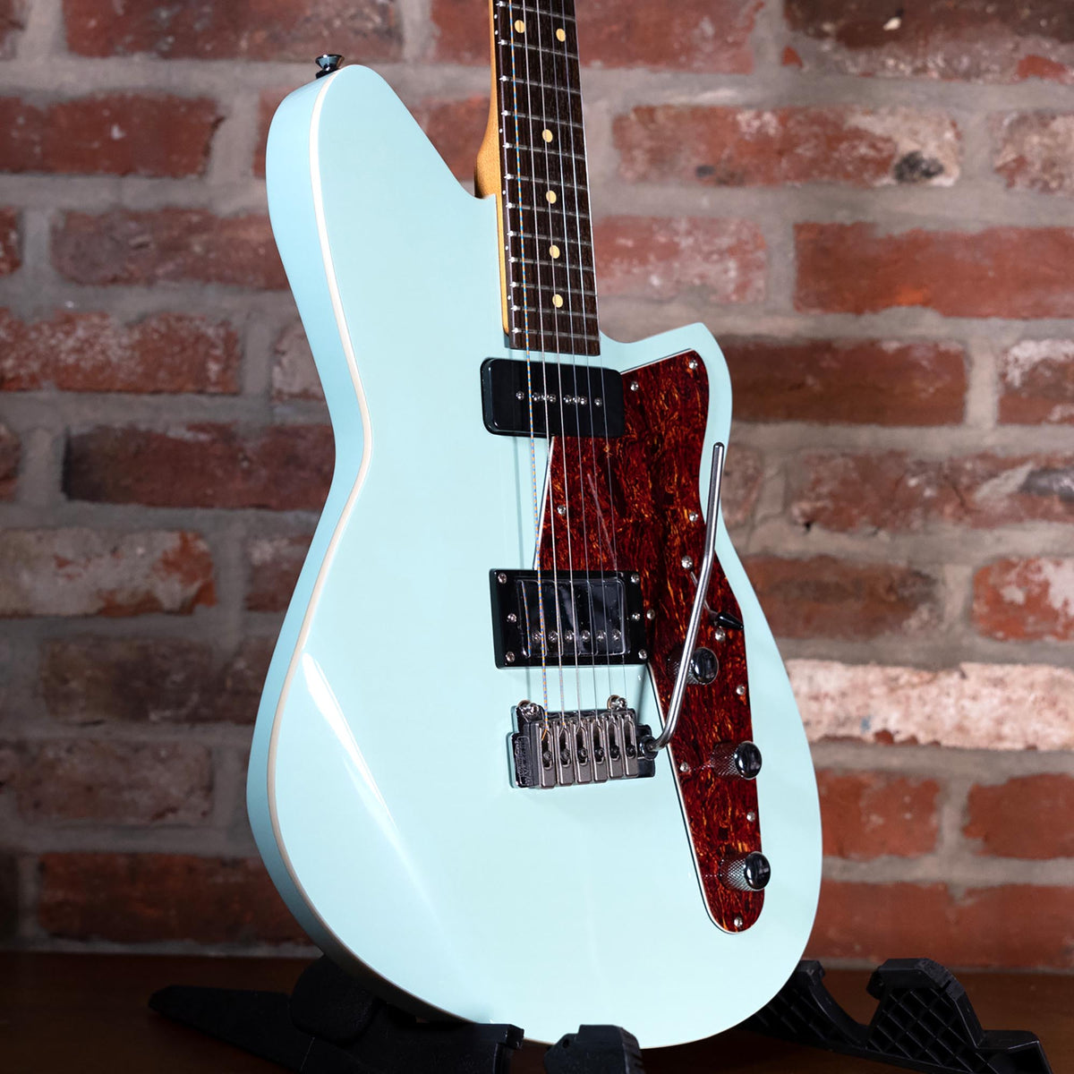 Reverend 2015 Double Agent W Chronic Blue With Soft Case - Used