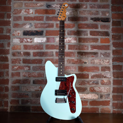 Reverend 2015 Double Agent W Chronic Blue With Soft Case - Used