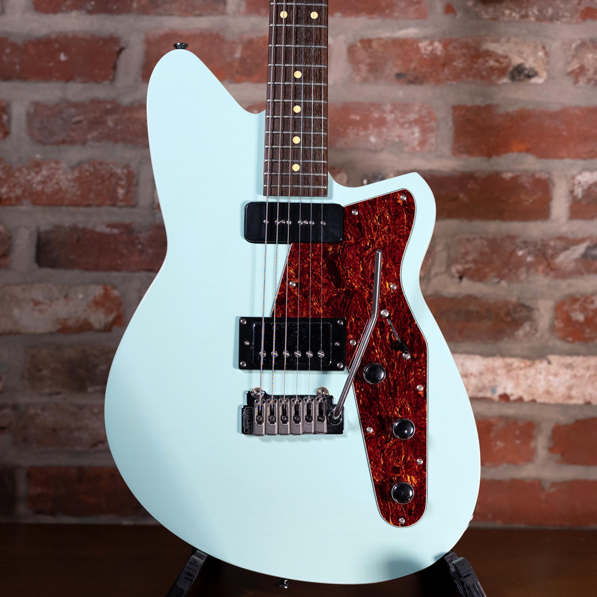 Reverend 2015 Double Agent W Chronic Blue With Soft Case - Used