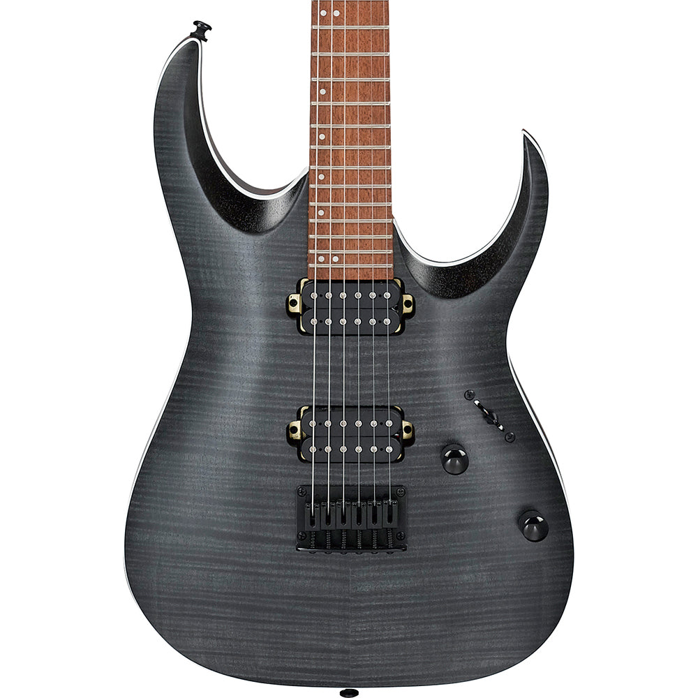 Ibanez RGA Standard Electric Guitar, Transparent Gray Flat