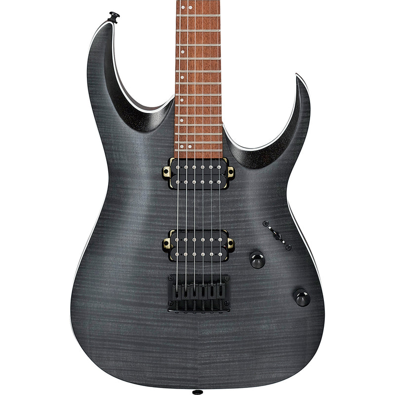 Ibanez RGA Standard Electric Guitar, Transparent Gray Flat