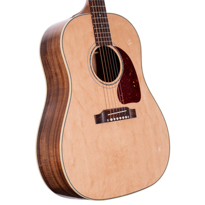 Gibson Custom Limited Edition J-45 Koa With Engelmann Spruce Top, Natural, Acoustic Guitar
