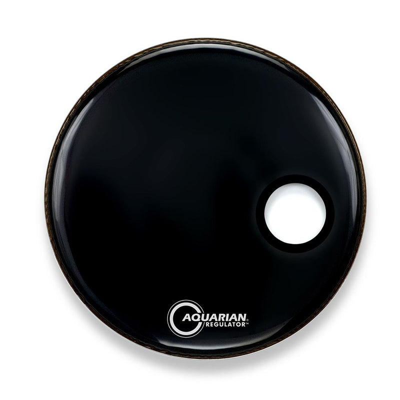 Aquarian 22" Regulator Front Resonant Bass Head - Black