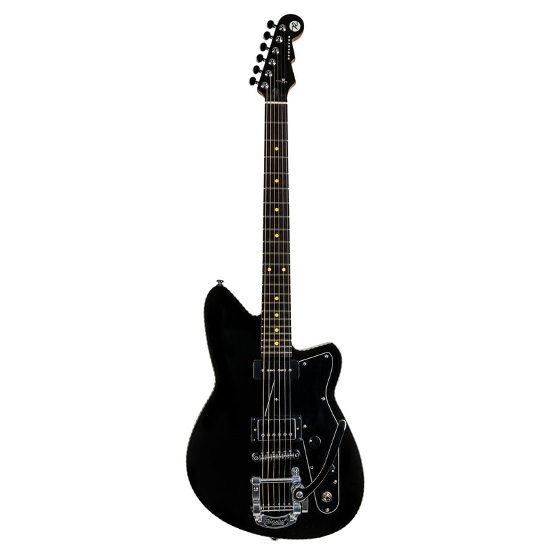 Reverend Rick Vito 3, Midnight Black Electric Guitar