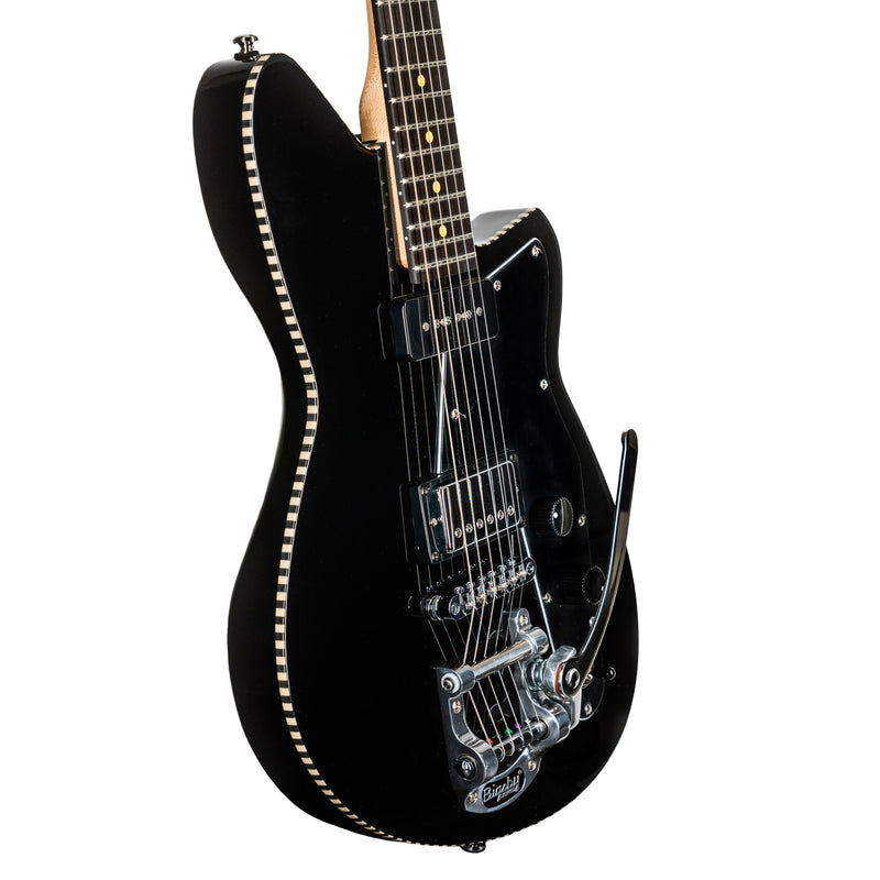 Reverend Rick Vito 3, Midnight Black Electric Guitar