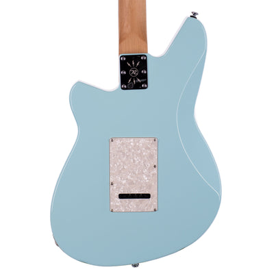 Reverend Six Gun HPP Electric Guitar With Wilkinson Tremolo, Rosewood, Chronic Blue