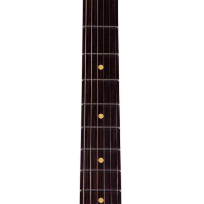 Reverend Six Gun HPP Electric Guitar With Wilkinson Tremolo, Rosewood, Chronic Blue