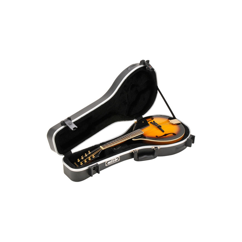 SKB Universal A-Style Mandolin Case - TSA Latch - Over-Molded Handle