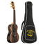 Amati's Snail Ukulele - Ebony With Bag