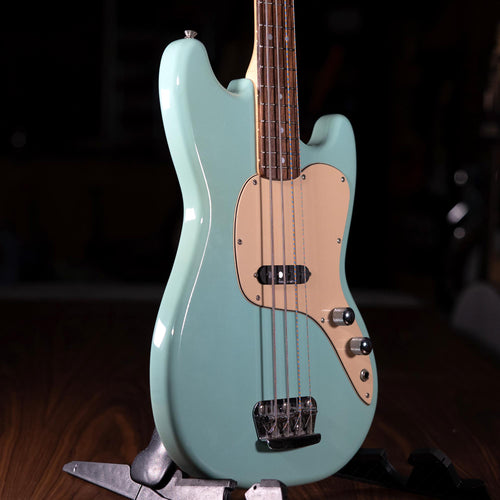 Squier by Fender MUSICMASTER BASS 1997年製 Squier 1997 MusicMaster Vista Bass, Sonic Blue With Bag - Used