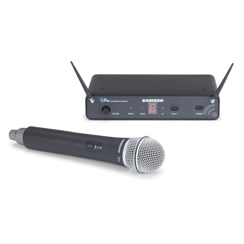 Samson Concert 88 Wireless Agile Handheld System With Q6 Handheld