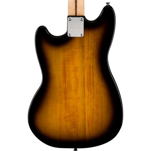 Squier Sonic Mustang, Maple Fingerboard, White Pickguard, 2-Color Sunburst Electric Guitar