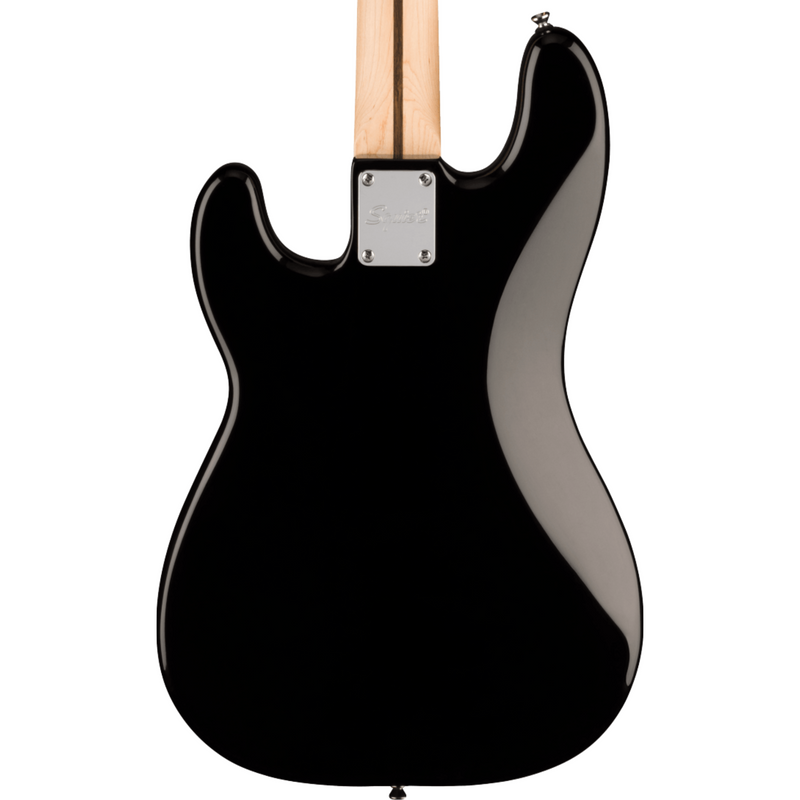 Squier Sonic Precision Bass, Laurel Fingerboard, White Pickguard, Black Bass Guitar