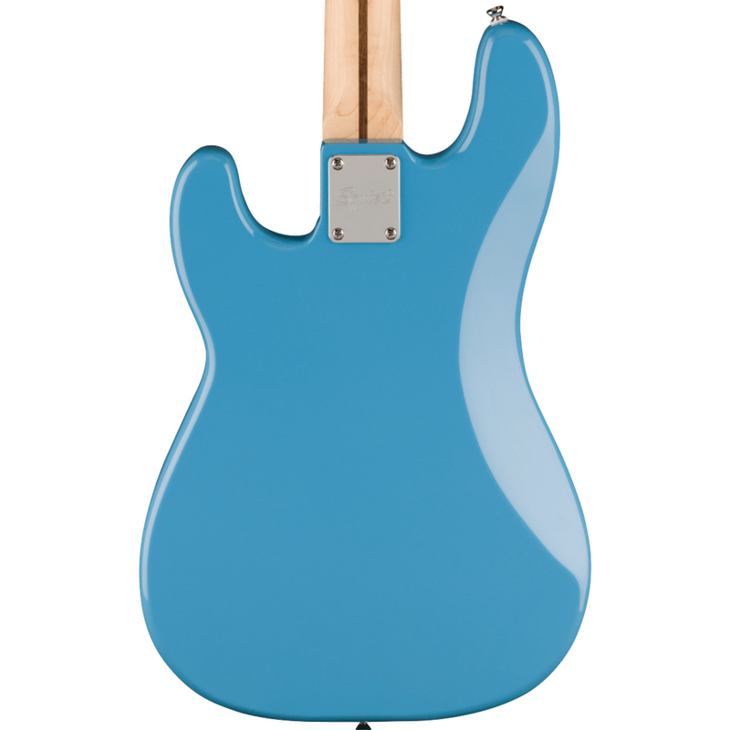 Squier Sonic Precision Bass, Maple Fingerboard, White Pickguard, California Blue Bass Guitar