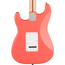 Squier Sonic Stratocaster HSS, Maple Fingerboard, White Pickguard, Tahitian Coral Electric Guitar