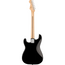 Squier Sonic Stratocaster HT H, Laurel Fingerboard, Black Pickguard, Black Electric Guitar
