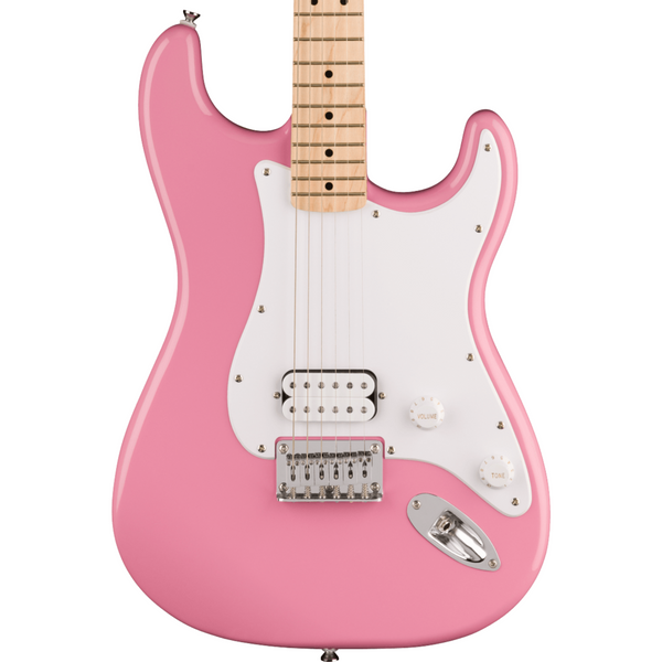 Squier Sonic Stratocaster HT H, Maple Fingerboard, White Pickguard, Fl