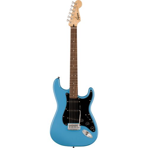 Blue and black electric guitar outlet