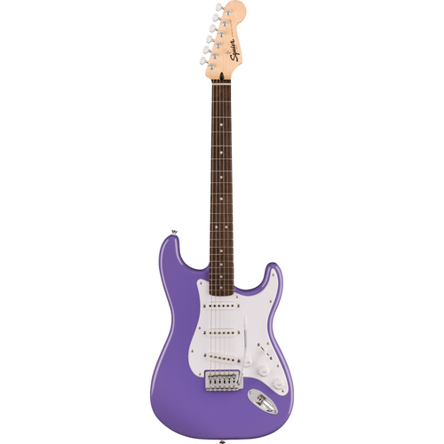 Squier Sonic Stratocaster, Laurel Fingerboard, White Pickguard, Ultraviolet Electric Guitar