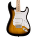 Squier Sonic Stratocaster, Maple Fingerboard, White Pickguard, 2-Color Sunburst Electric Guitar