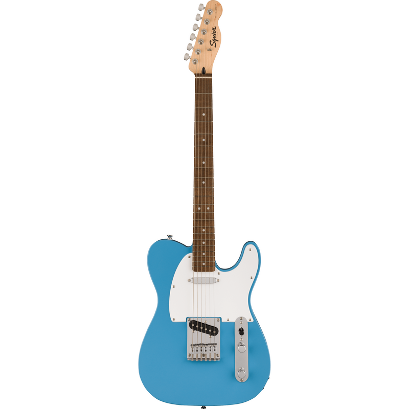 Squier Sonic Telecaster, Laurel Fingerboard, White Pickguard, California Blue Electric Guitar