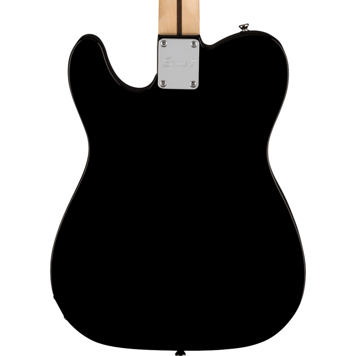 Squier Sonic Telecaster, Maple Fingerboard, White Pickguard, Black Electric Guitar