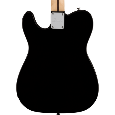 Squier Sonic Telecaster, Maple Fingerboard, White Pickguard, Black Electric Guitar