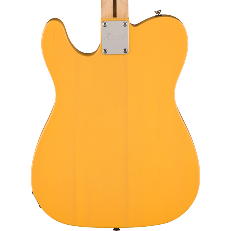 Squier Sonic Telecaster, Maple Fingerboard, Black Pickguard, Butterscotch Blonde Electric Guitar