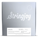 Stringjoy 50-105 Rangers Medium Gauge 4 String Long Scale Stainless Steel Bass Guitar Strings