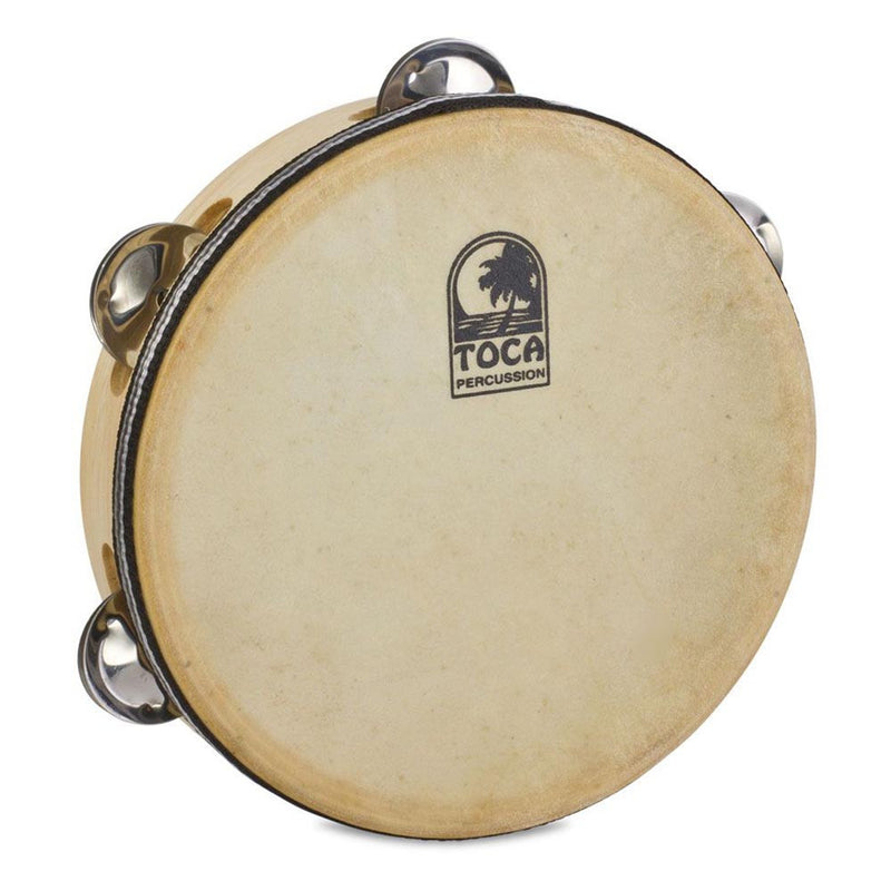 Toca Wood Tamb 7 1/2" Single Row With Head