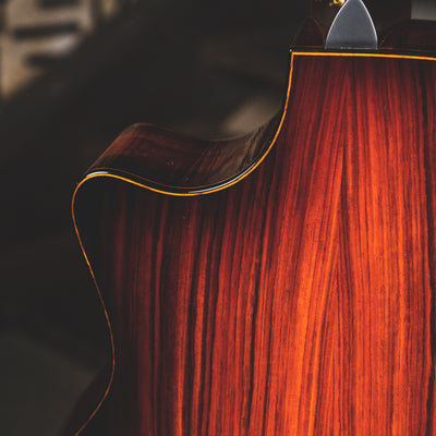 Taylor 2017 914ce LTD Shaded Edgeburst, Cocobolo Back And Sides With OHSC - Used