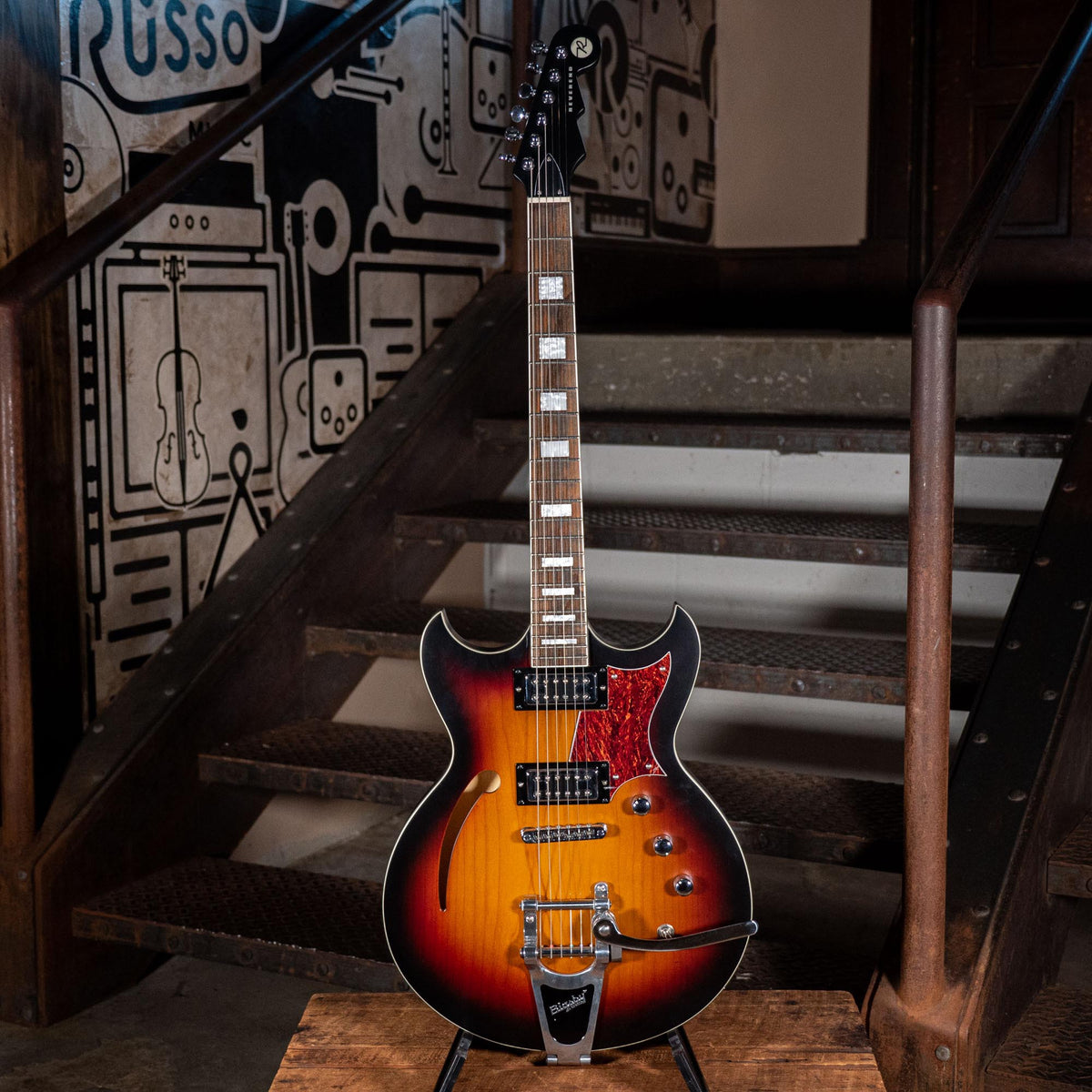 Reverend Tricky Gomez, 3-Tone Burst - Used