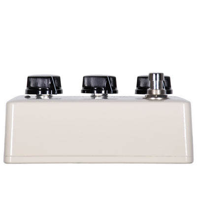 Bowman Audio The Bowman Overdrive (BAE) Effect Pedal, Cream and Black, Russo Music Exclusive