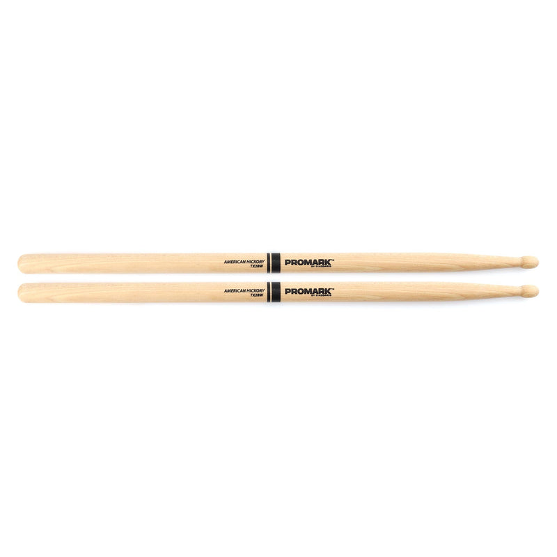 Promark TX2BW 2B Wood Tip Drumsticks